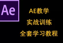 AE入门到进阶案例教学课程-夸克网盘吧